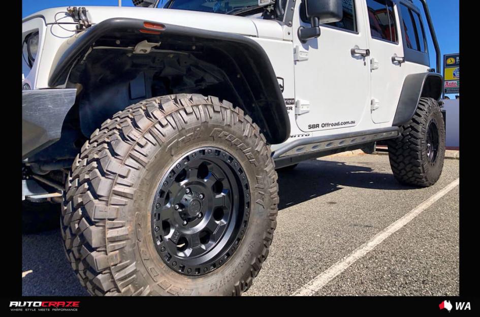 JEEP WRANGLER ATX AX201 CAST IRON BLACK